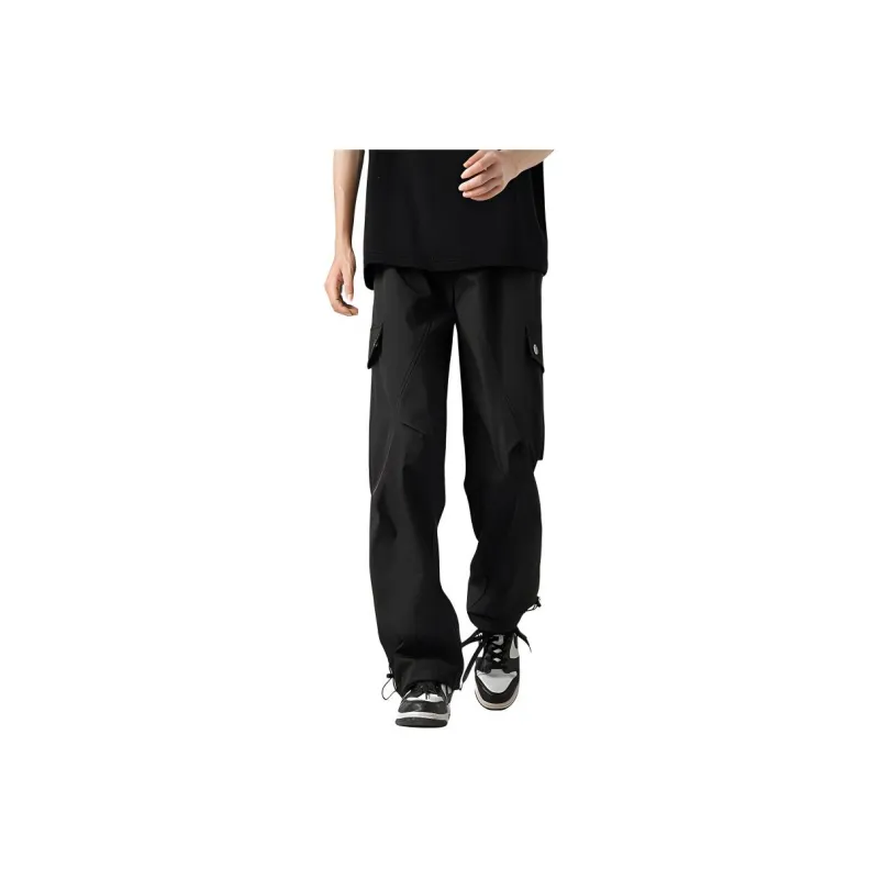 DOUBLE STAR 88 Cargo Pants Unisex Black-8