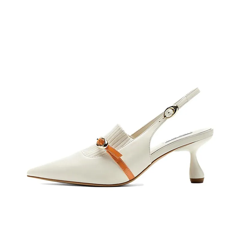 NINE WEST Cone Heel High Heels 6.5cm Women's-6