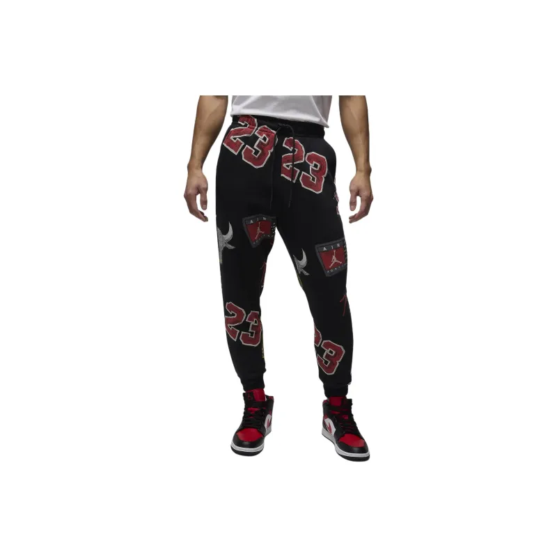 Jordan Knitted Sweatpants Men's Black-0