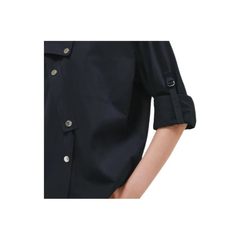 HERMES Shirts Women's Black-3