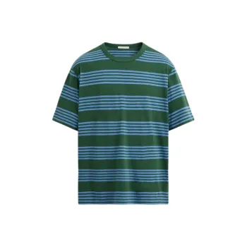 ZARA T Shirts Men Dark Green