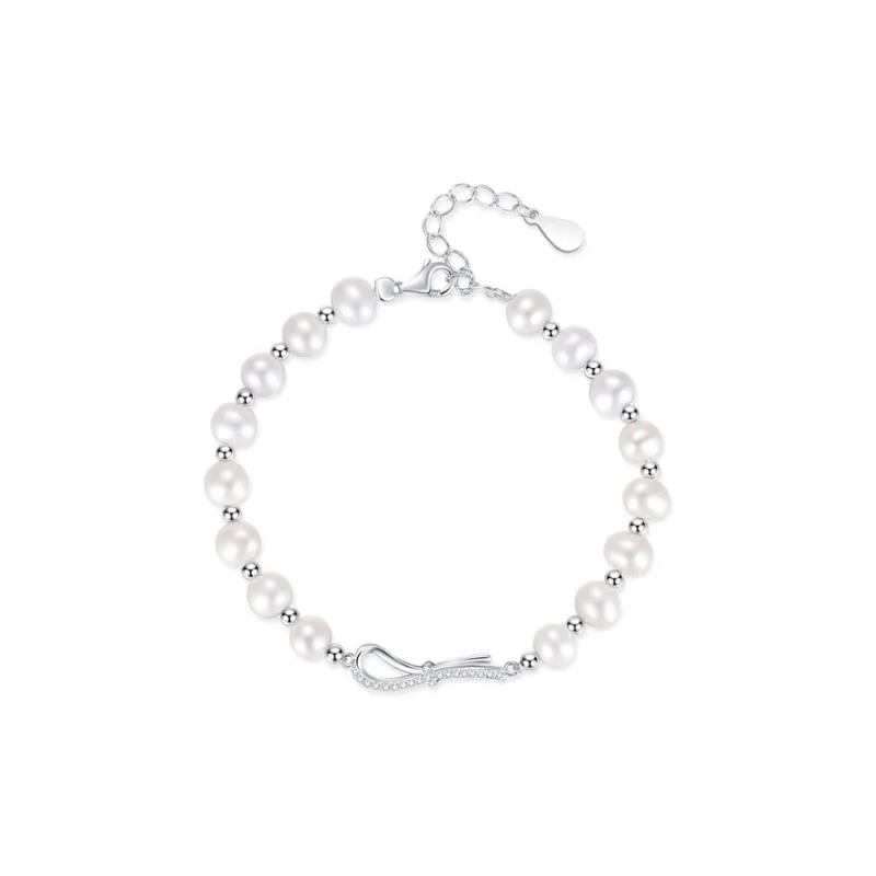 QIANCHANG Pearl Bracelets Women's-0