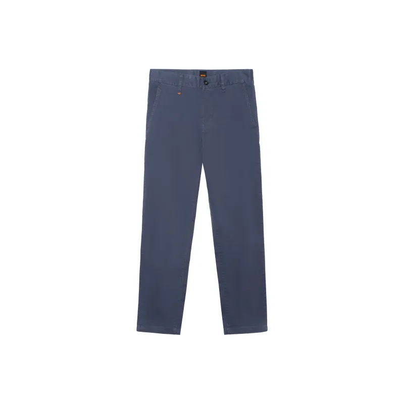 HUGO BOSS FW22 Casual Pants Men's Blue-0