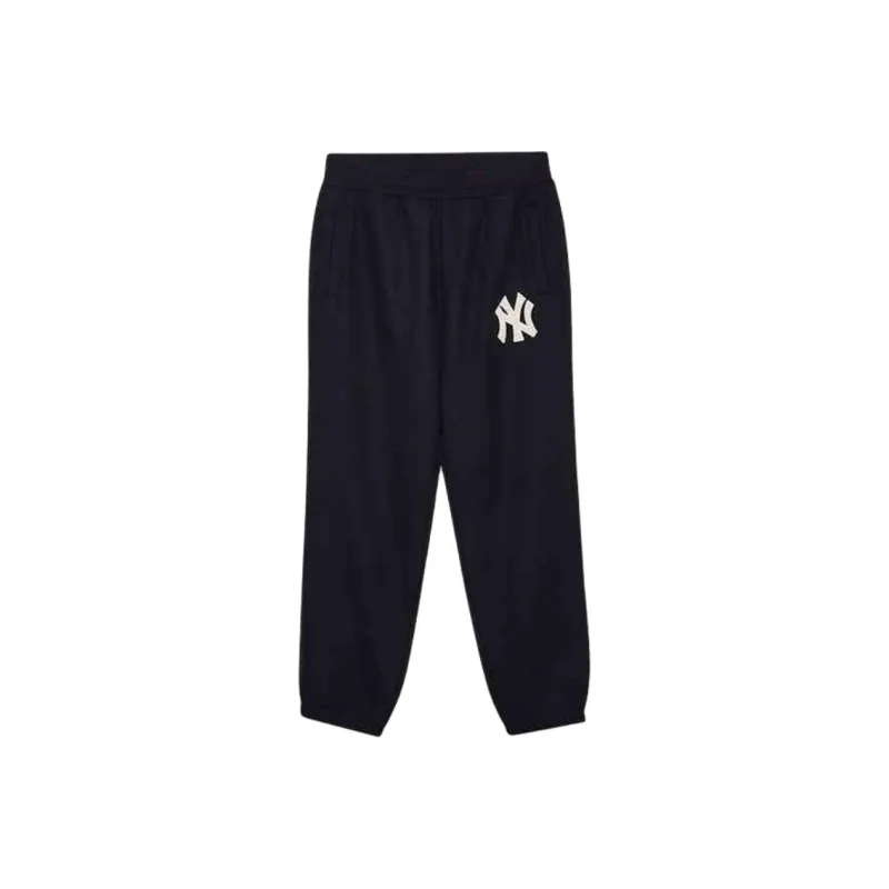 New Era x MLB FW24 Knitted Sports Pants Unisex Black-0