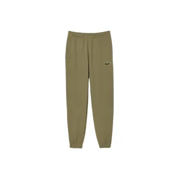 LACOSTE Knitted Sports Pants Unisex Khaki Green