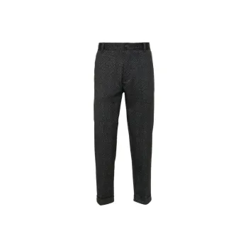 HUGO BOSS Checked Tapered Trousers