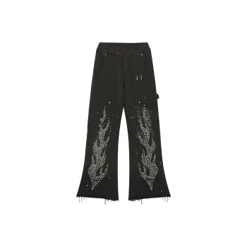 RESERFF Casual Pants Men's Charcoal Black