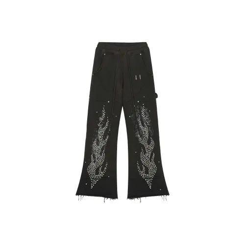 RESERFF Casual Pants Men's Charcoal Black