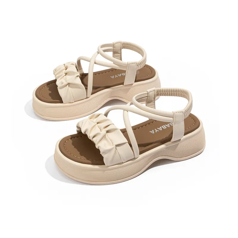 Babaya Beach Sandals Women's Beige-3