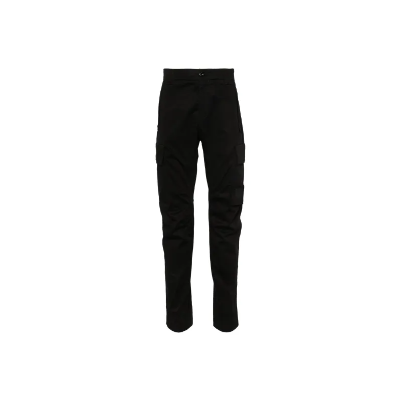 C.P.Company SS24 Cargo Pants Men's Black-0