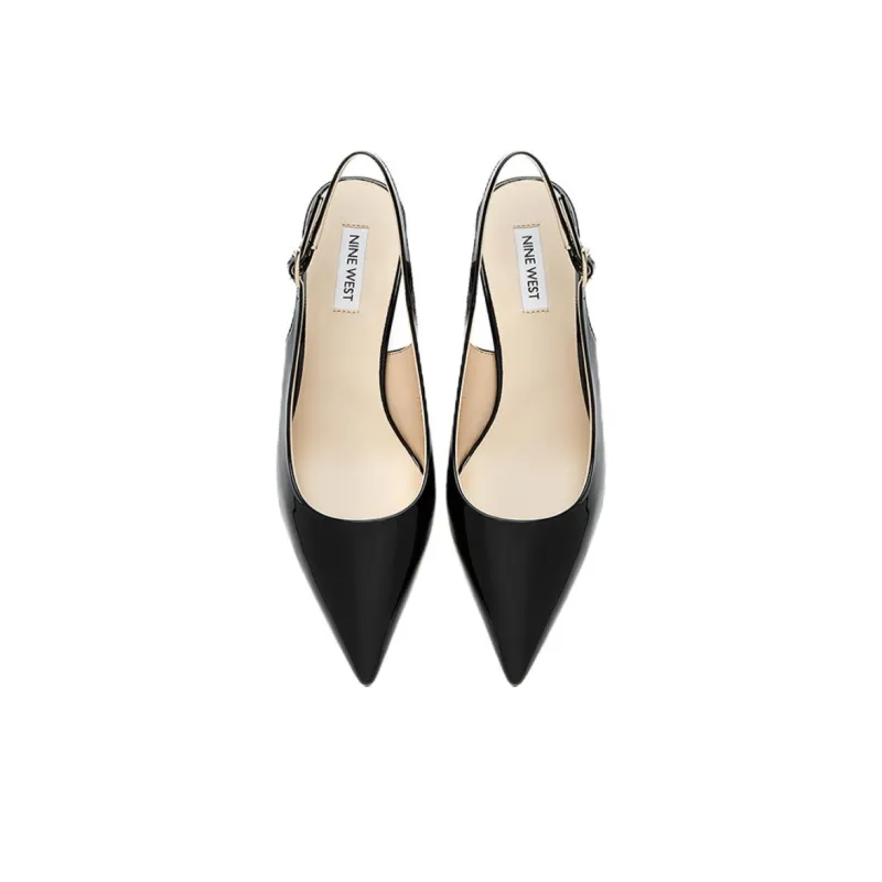 NINE WEST Chunky Heel High Heels 6.5cm Women's-4
