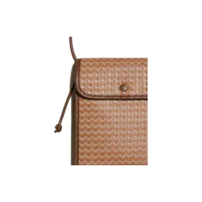 Hereu Lambskin Shoulder Bag, Crossbody Bag Women's Clay & Taupe-3