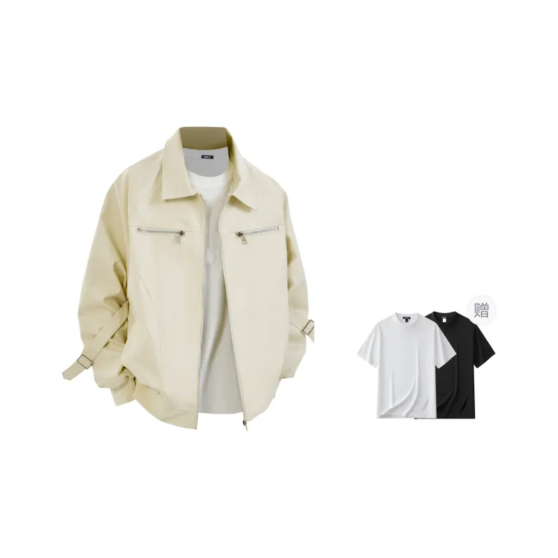 HSTYLE Leather Jackets Unisex-2