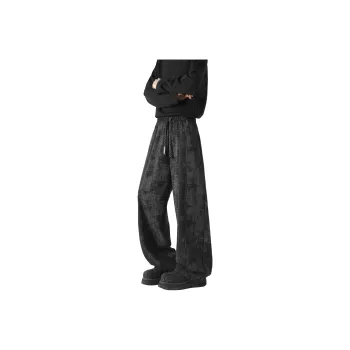 BOTH PLAY Casual Pants Unisex Black