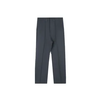 WILD LEADER Casual Pants Unisex Lead Gray