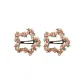 2 Pcs Embroidery Floral BB Clips-Stars
