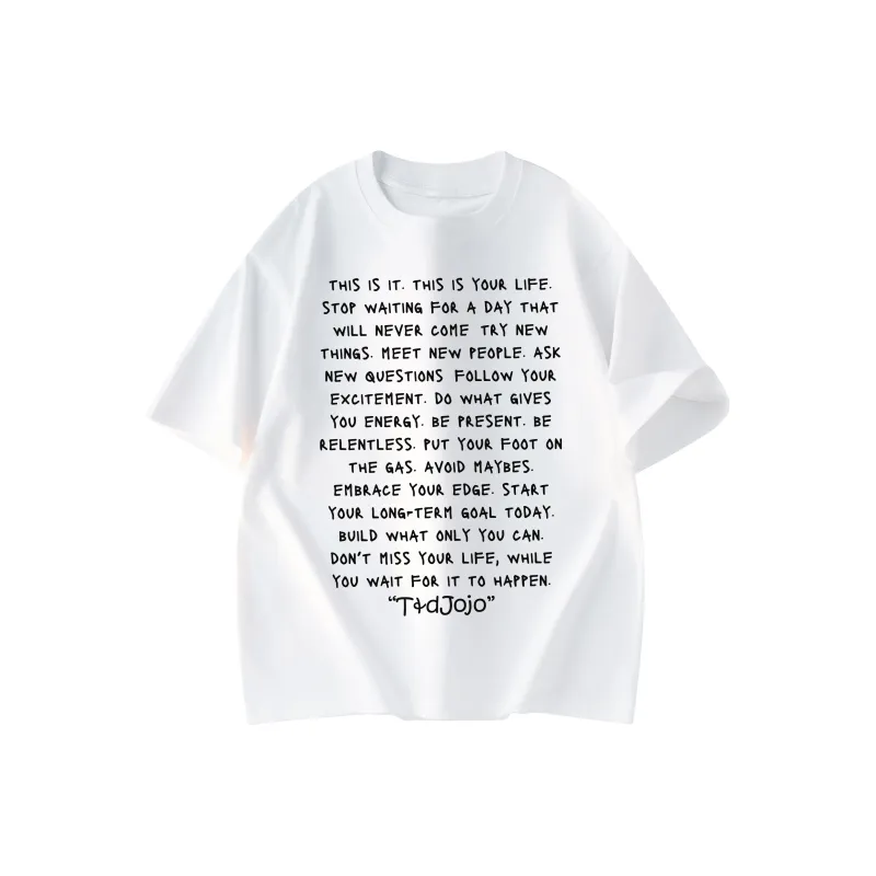 T&D JOJO T Shirts Unisex-4