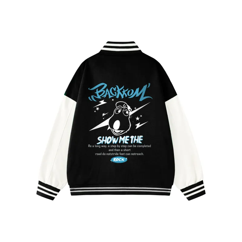 David Bakken x DAOMEIXIONG LIANMINGKUAN Baseball Jacket Unisex-0