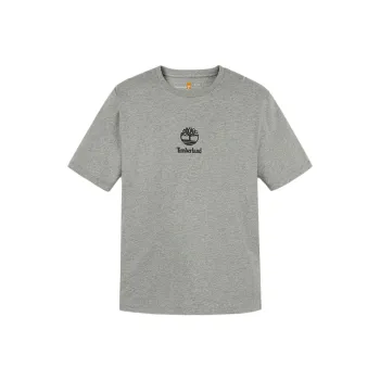 Timberland SS25 T Shirt Unisex Medium Heather Gray
