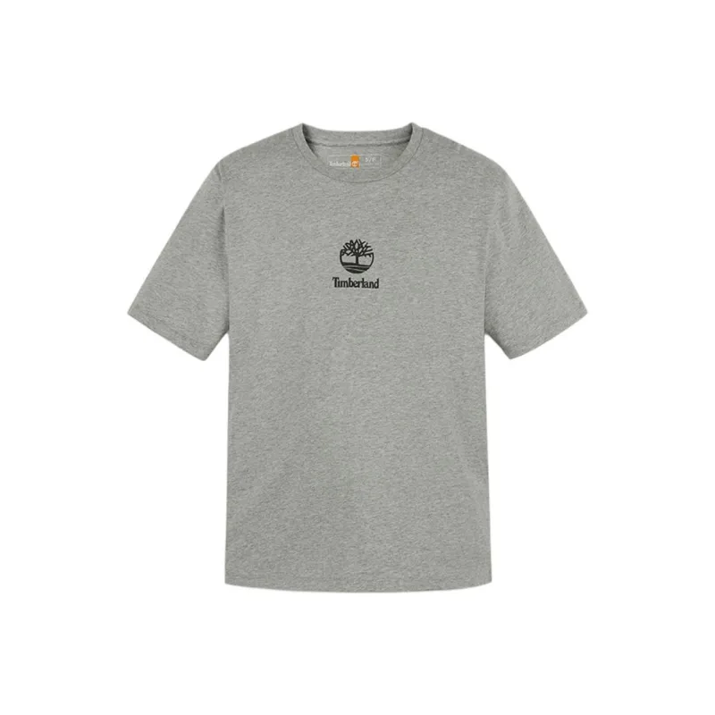 Timberland SS25 T Shirt Unisex Medium Heather Gray-0