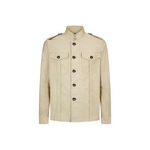 TOM FORD Satin Stand Collar Outershirt