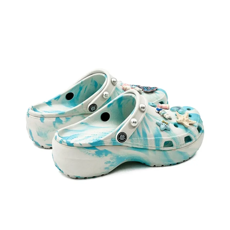 OUBT Summer Ocean Baby Clogs Women's Ink Blue-6