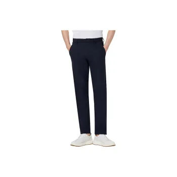 LESS IS MORE Casual Pants Men's Deep Navy Blue 25CXK30102