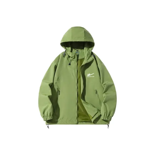 Warrior Jackets Coats Men's Fruit Green - WHL Strength LOGO White