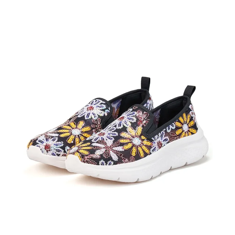 Joy&Mario Breathable And Lightweight Low Top Casual Shoes Women's-3
