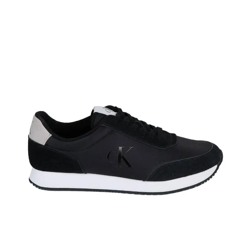 CKJ CALVIN KLEIN JEANS Low Top Casual Shoes Men's Black-1