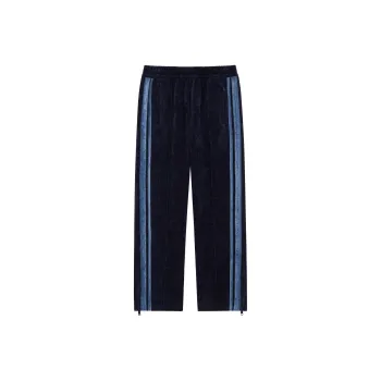 KARL LAGERFELD Knitted Sports Pants Men's Dark Blue