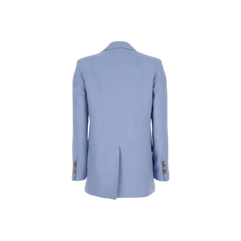 BE PLAIN Jackets & Coats Women's Blue-1