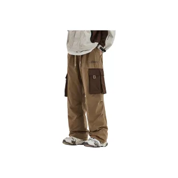 ALL IN Casual Pants Men's Coffee Brown