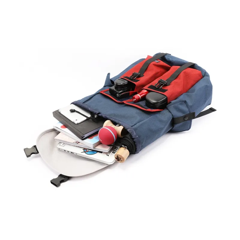ACROSS Polyester Backpack Laptop Bag Regular Unisex Multicolor-2