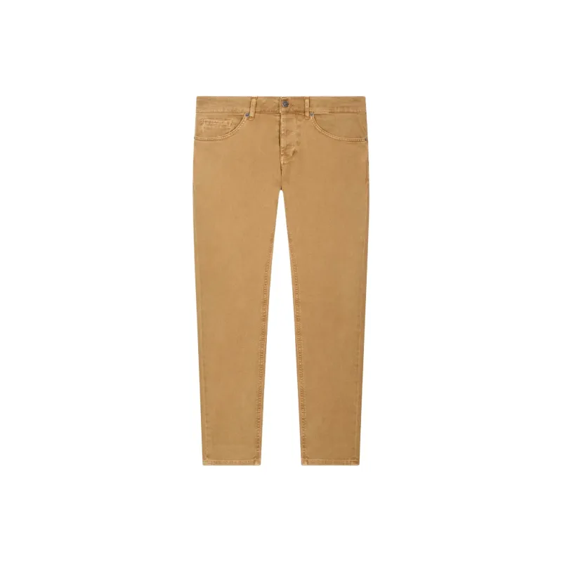 Dondup FW24 Jeans Men's Light Brown-0