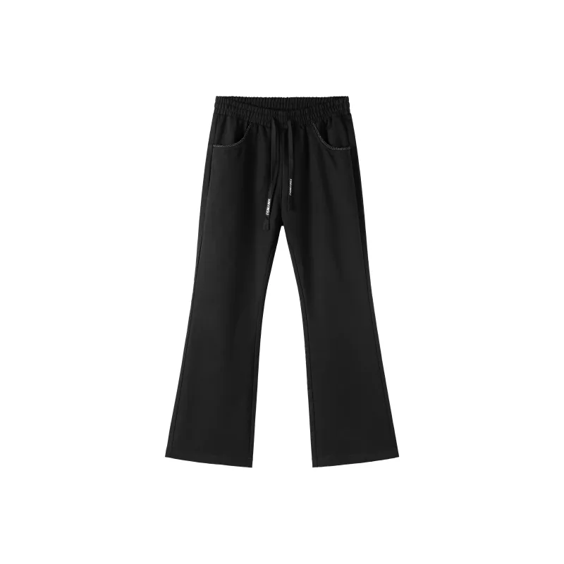 XINYINSU 24FW Casual Pants Unisex Black-0