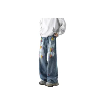 ORMY Jeans Unisex Blue