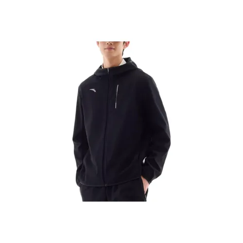 Anta Variety Training Collection Trench Coat Men's Basic Black