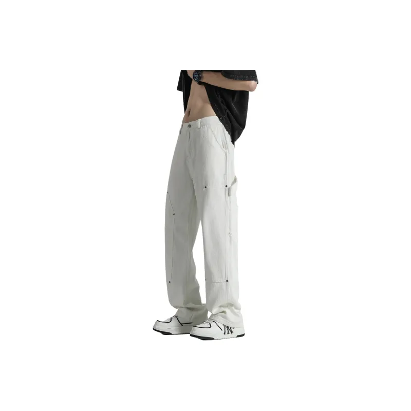 SWAMP AREA Jeans Unisex Black-4