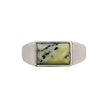 ZARA 925 Sterling Silver Rings Men's Silver