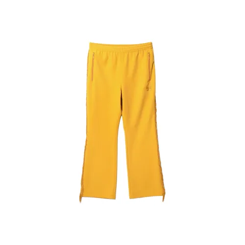 Needles Knitted Sweatpants Unisex Yellow