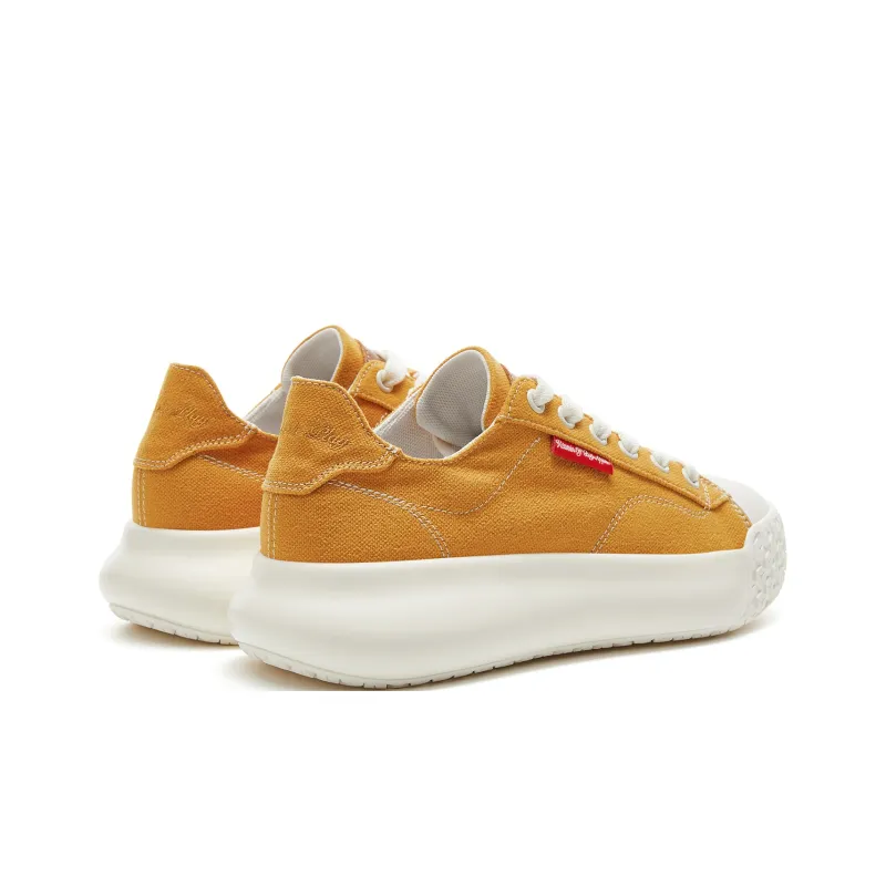 VOBA Anti Slip And Wear Resistant Height Increasing Low Top Canvas Shoes Women's-4