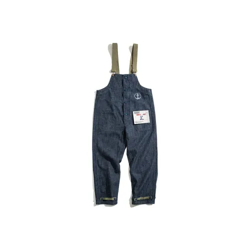 MADEN Body Suit Pants Men's Blue
