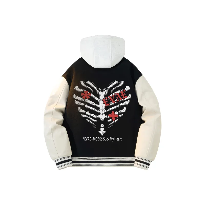 *EVAE+MOB Baseball Jacket Unisex-12