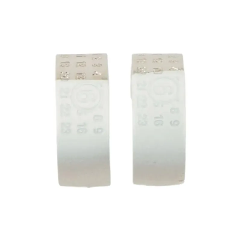 MM6 Maison Margiela Numbers motif Earrings-2