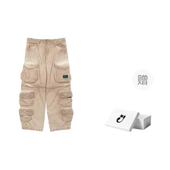 CEEC LA 24FW Cargo Pants Unisex Beige