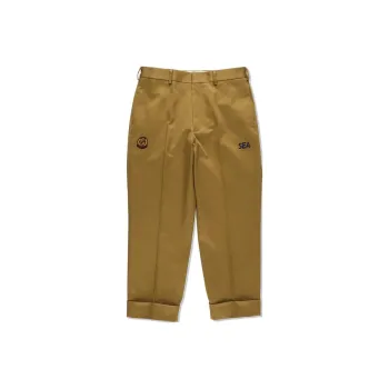 WIND AND SEA x J.PRESS ORIGINALS SS24 Casual Pants Unisex Brown