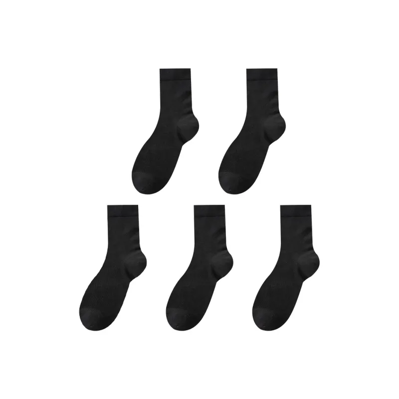Cotton Gene Mid Calf Socks Men's Combo Set-10