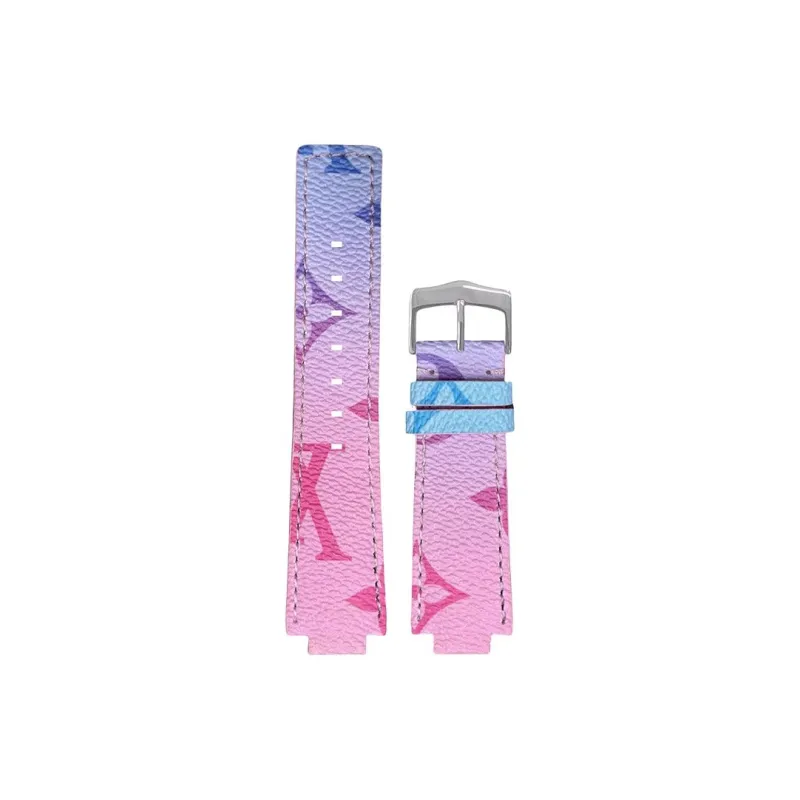 Yuloran LV Compatibility Watch Band Genuine Leather Material-14