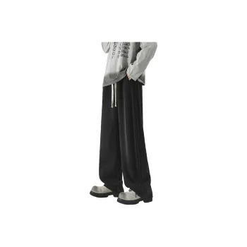 XIXN Casual Pants Unisex Black[Regular]
